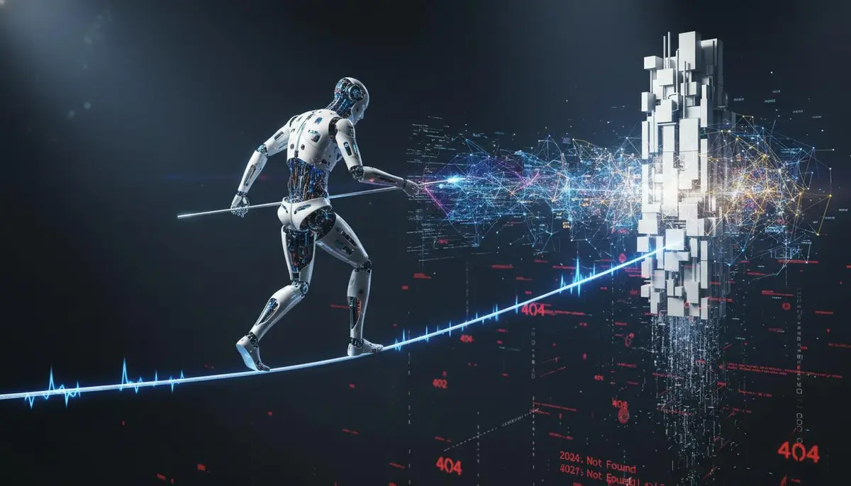 گرافیک هشدار دهنده در مورد اشتباهات تولید محتوا با هوش مصنوعی