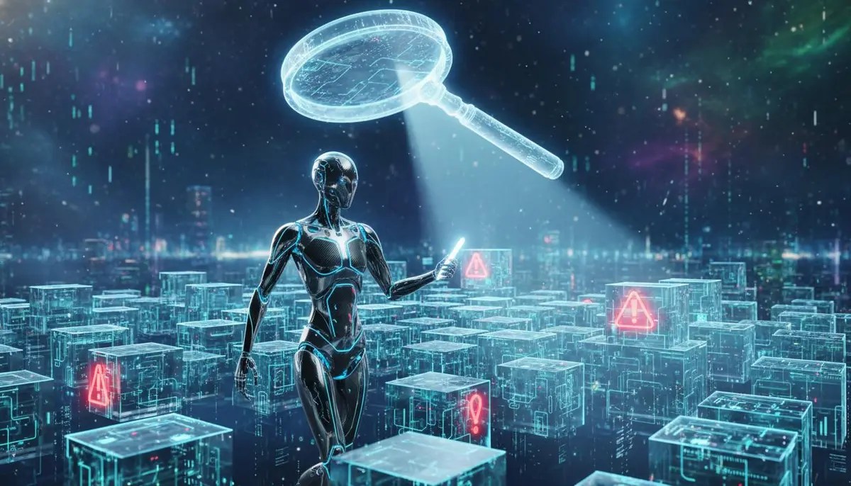 تصویر مفهومی از ترکیب خلاقیت انسانی با هوش مصنوعی