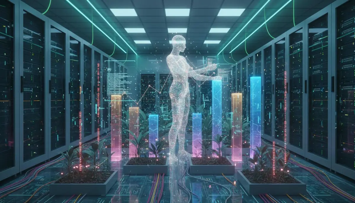 موتور تولید محتوای هوش مصنوعی در حال کار