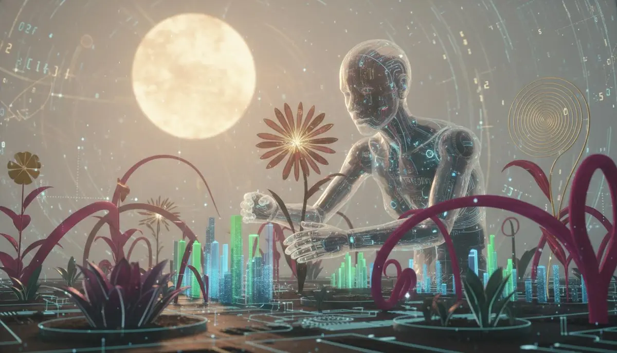 نمودار سقوط ترافیک سایت به دلیل استفاده نادرست از هوش مصنوعی