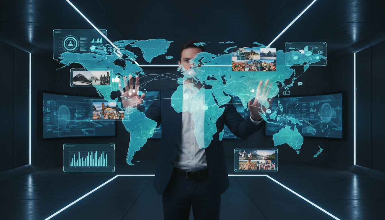 عملکرد ماشین تولید محتوای هوشمند در صنعت گردشگری