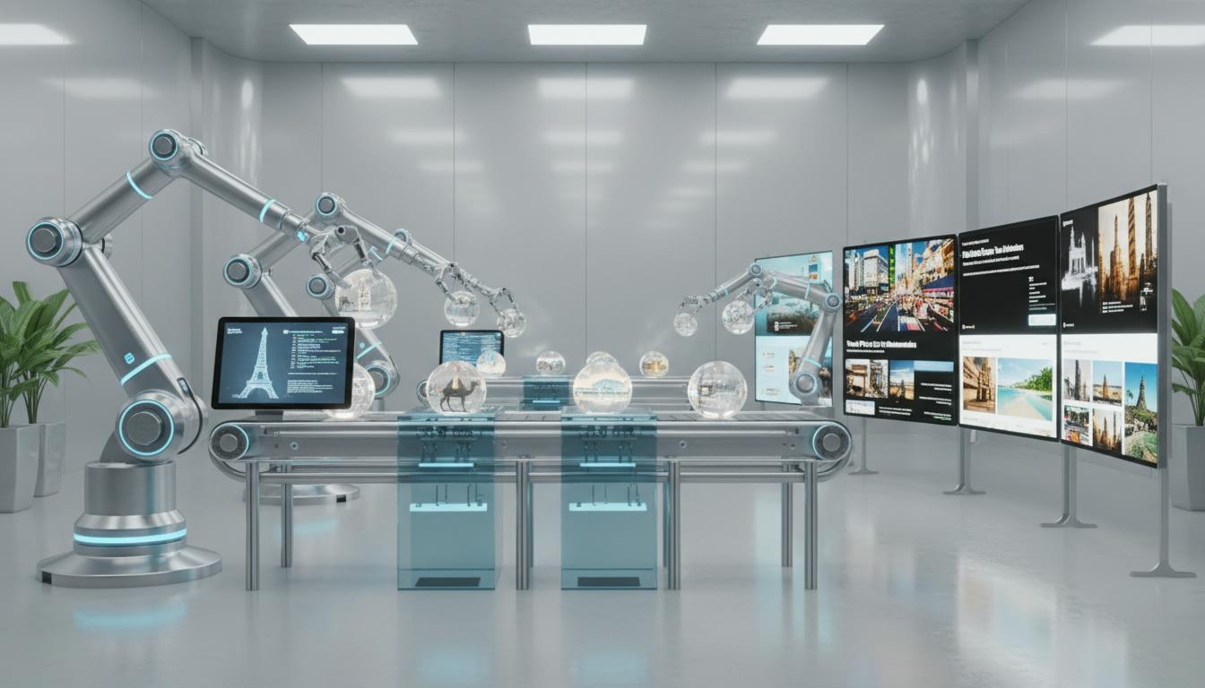 تولید تصاویر یونیک و بهینه شده برای مقالات سفر با هوش مصنوعی