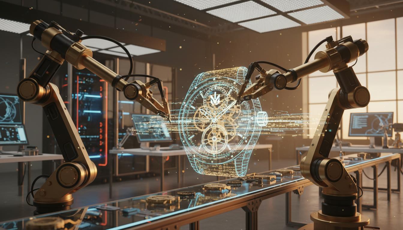 نمایش جزئیات فنی یک ساعت برای اثبات تخصص