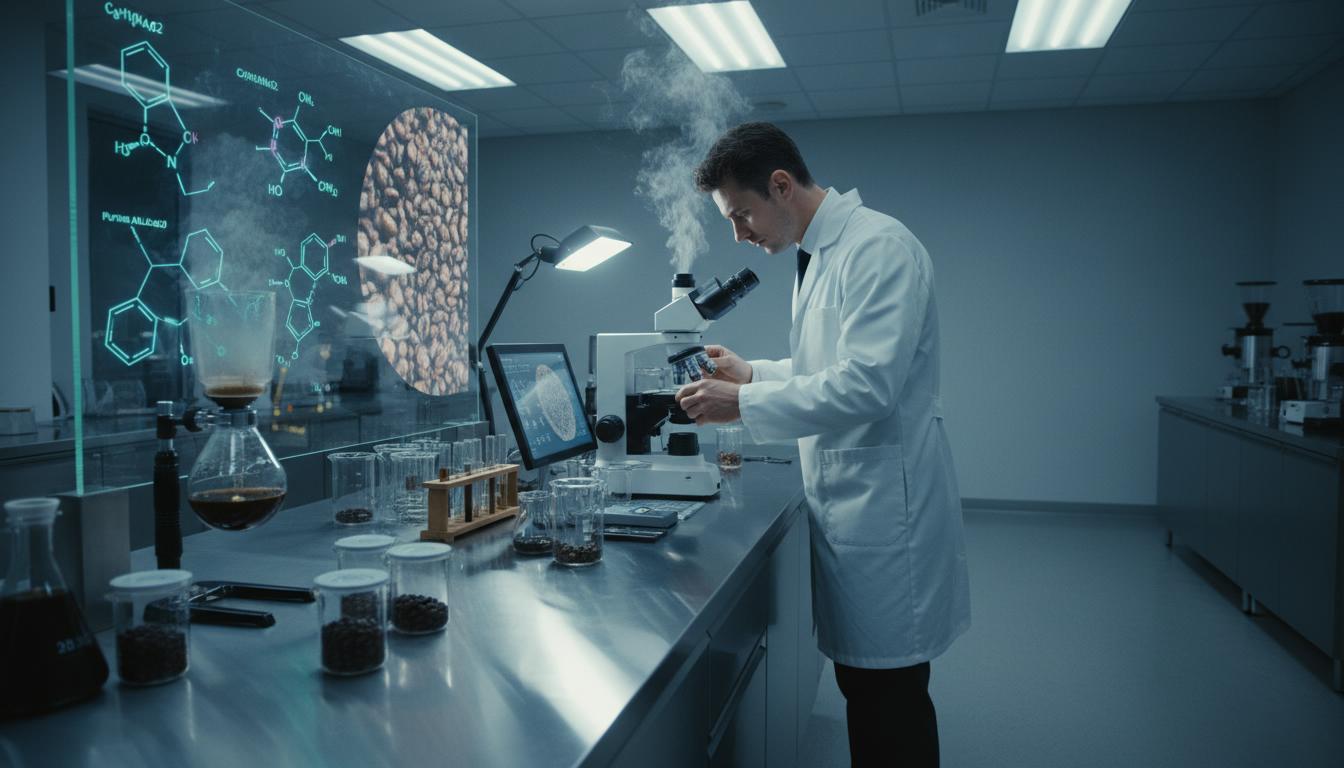 تولید محتوا سایت فروش قهوه با رویکرد علمی